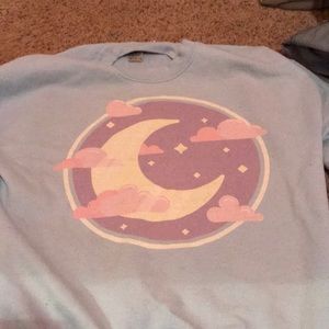 Light blue sweatshirt